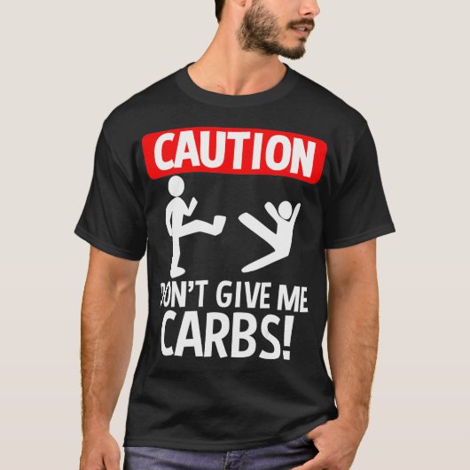 ケトおもしろいケト生成ダイエットギフト Tシャツ (正面)