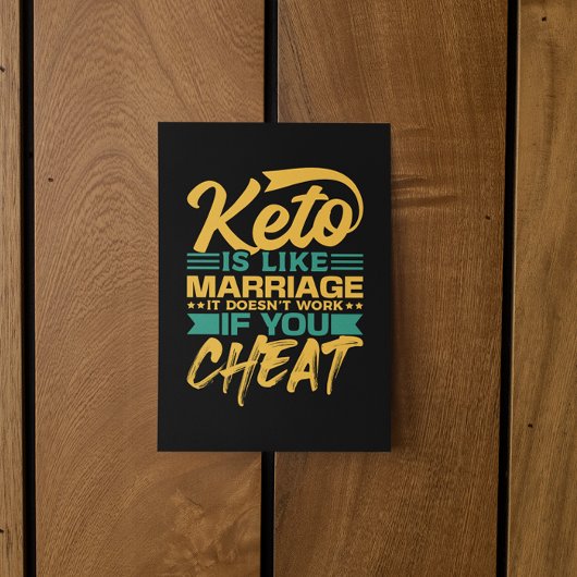 ケトおもしろいダイエット不正行為引用文 ポストカード