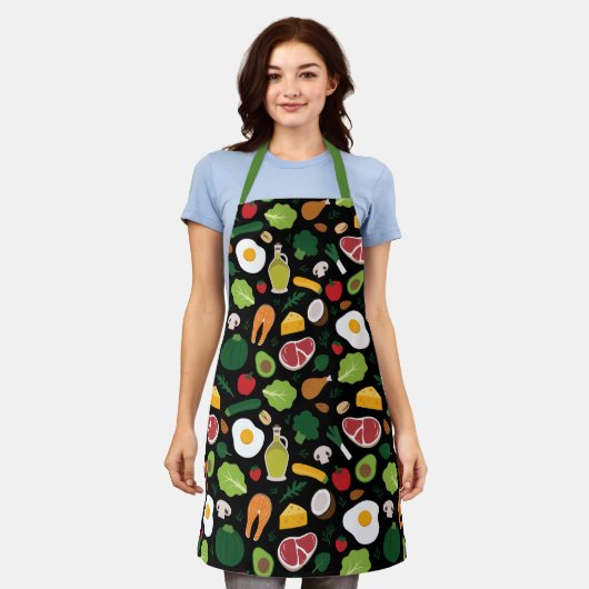 ケトエプロン エプロン (着用した状態)