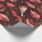 ケトダイエット包装紙 ラッピングペーパー (角)