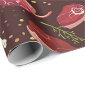 ケトダイエット包装紙 ラッピングペーパー (ロールコーナー)