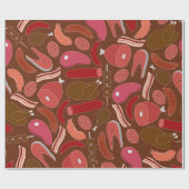 ケトダイエット包装紙 ラッピングペーパー (フラット)