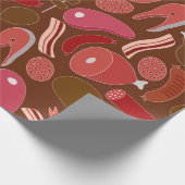 ケトダイエット包装紙 ラッピングペーパー (角)