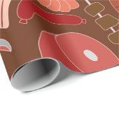 ケトダイエット包装紙 ラッピングペーパー (ロールコーナー)