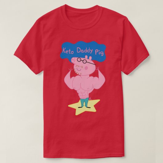 ケトダディピグ1 Tシャツ (デザイン正面)