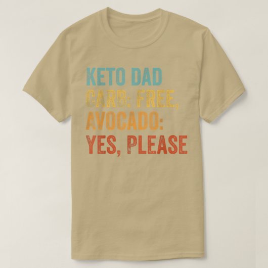 ケトパパ Tシャツ (デザイン正面)
