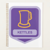 ケトルアイコンスパイラルプランナー プランナー手帳 (正面)