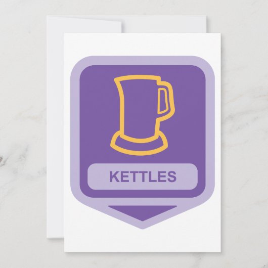 ケトルアイコン 招待状 (正面)