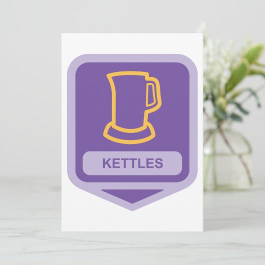 ケトルアイコン 招待状 (スタンド正面)