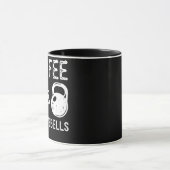 ケトルベルコーヒーHIITフィットネストレーニングジム マグカップ (中央)