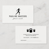 ケトルベルスプリンターフィットネスコーチアポイントメント 予約カード (正面/裏面)