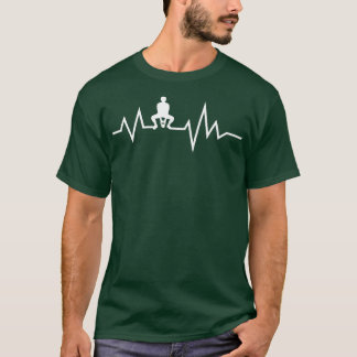 ケトルベルトレーニング重量挙げハートビート1 Tシャツ