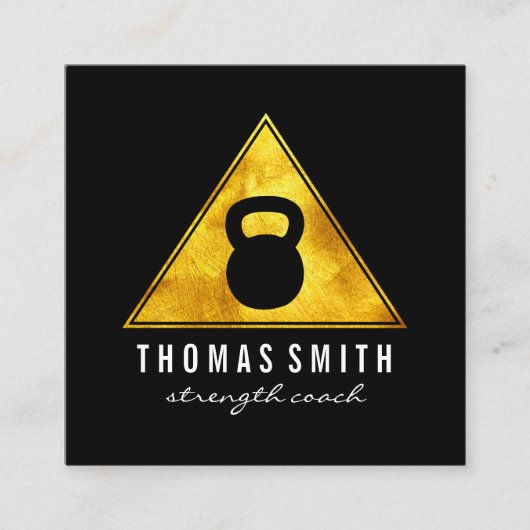 ケトルベルパーソナルトレーナーアポイントメント 予約カード (正面)