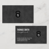 ケトルベルパーソナルトレーナーシャルボード 名刺 (正面/裏面)