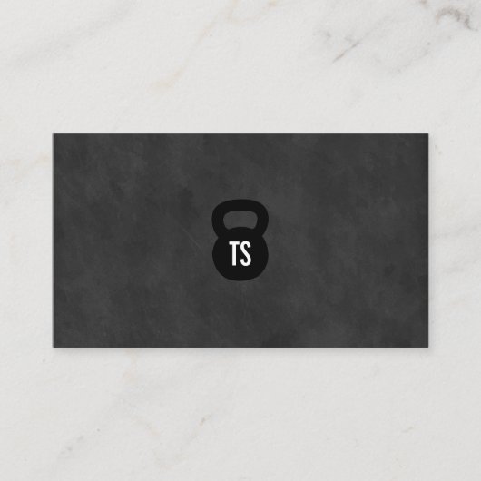 ケトルベルパーソナルトレーナーシャルボード 名刺 (正面)