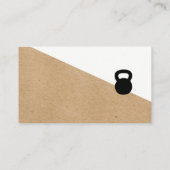 ケトルベルパーソナルトレーナー | モノグラム 名刺 (裏面)