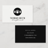 ケトルベルパーソナルトレーナー 名刺 (正面/裏面)