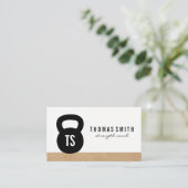 ケトルベルパーソナルトレーナー 名刺 (スタンド正面)