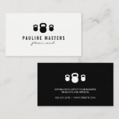 ケトルベルフィットネスコーチ 名刺 (正面/裏面)