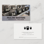 ケトルベルラック |パーソナルトレーナー 予約カード (正面/裏面)