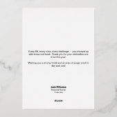 ケトルベル強い年より強い青い黒 箔シーズンカード (裏面)