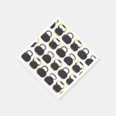 ケトルベル誕生日パーティー スタンダードカクテルナプキン (角)