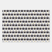 ケトルベル誕生日パーティー ラッピングペーパーシート (正面3)