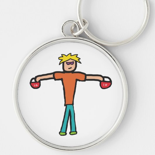 ケトルベル キーホルダー (正面)