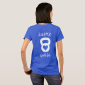 ケトルベル – ケトルベルシャツ Tシャツ (裏面フル)