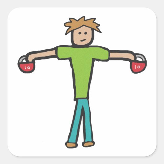 ケトルベル スクエアシール (正面)