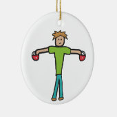 ケトルベル セラミックオーナメント (右)