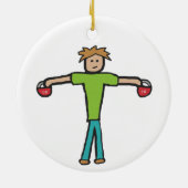 ケトルベル セラミックオーナメント (裏面)