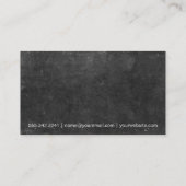 ケトルベル | パーソナルトレーナー(石板) 名刺 (裏面)