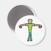 ケトルベル マグネット (正面/裏面)