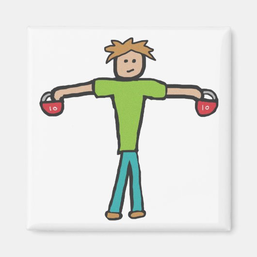 ケトルベル マグネット (正面)