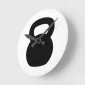 ケトルベル ラウンド壁時計 (傾斜)