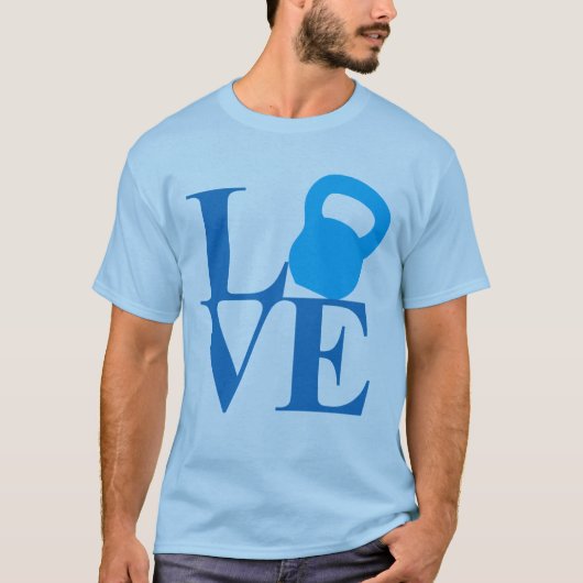 ケトルベル・ラブ Tシャツ (正面)