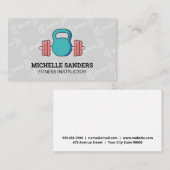 ケトルベル | Dumbell Pattern名刺 名刺 (正面/裏面)