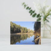 ケトル川の反射 ポストカード (スタンド正面)