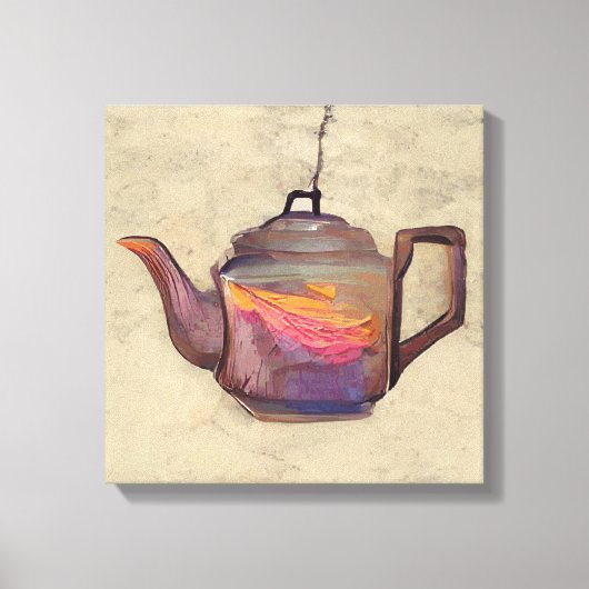 ケトル キャンバスプリント (正面)