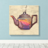 ケトル キャンバスプリント (インサイチュ (ウッドフロア))