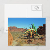 ケトロサウルス恐竜 ポストカード (正面/裏面)