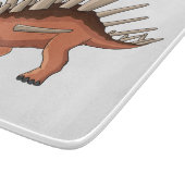 ケトロサウルス漫画イラストレーション カッティングボード (角)