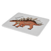 ケトロサウルス漫画イラストレーション カッティングボード (角)