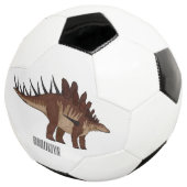 ケトロサウルス漫画イラストレーション サッカーボール (3/4)