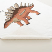 ケトロサウルス漫画イラストレーション シェルパブランケット (3/4)