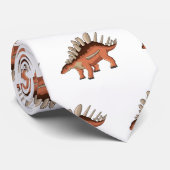 ケトロサウルス漫画イラストレーション ネクタイ (ロール)