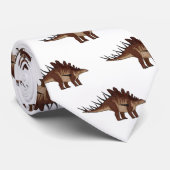 ケトロサウルス漫画イラストレーション ネクタイ (ロール)