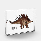 ケトロサウルス漫画イラストレーション フォトブロック (左)