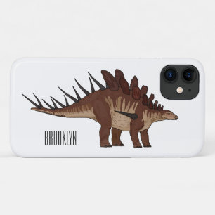 ケトロサウルス漫画イラストレーション iPhone 11 ケース